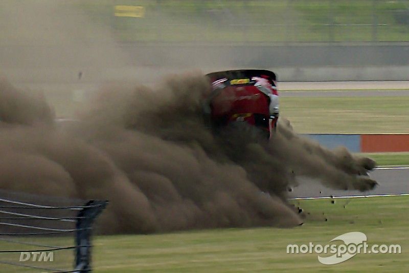 Crash of René Rast, Audi Sport Team Rosberg, Audi RS 5 DTM