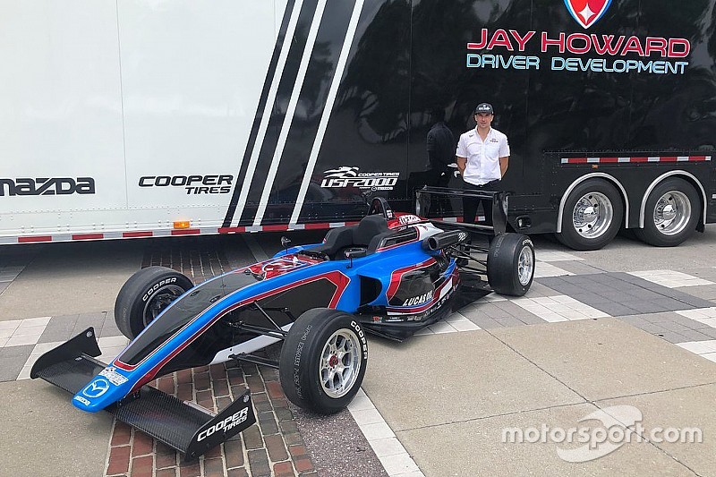 Howard to enter team in 2019 USF2000 series
