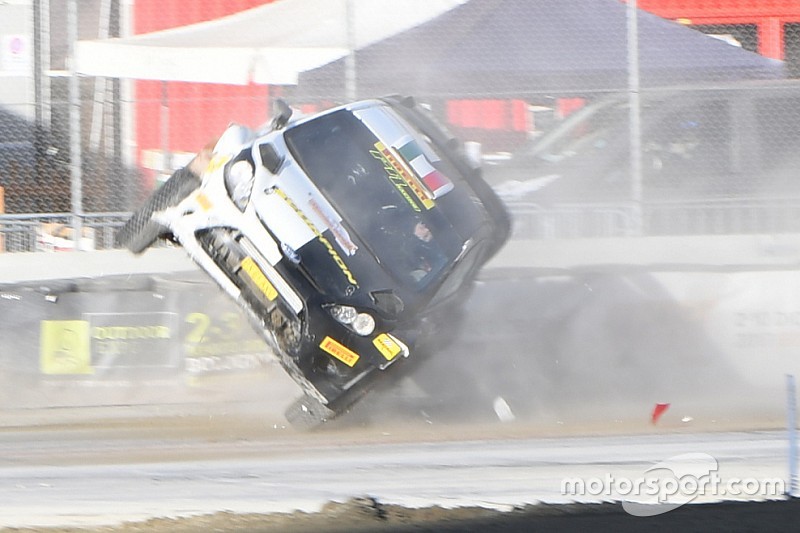 Galería: el hijo de Solberg sale ileso de un espectacular accidente