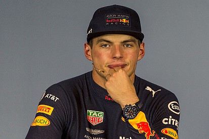 Max Verstappen in persconferentie GP van Groot-Brittannië