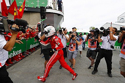 Kockás zászlós kalamajka Kanadában: Vettel a szurkolói tömegtől tartott