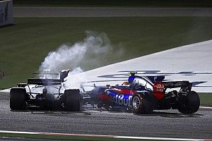 Stroll dan Sainz saling menyalahkan atas Insiden di GP Bahrain