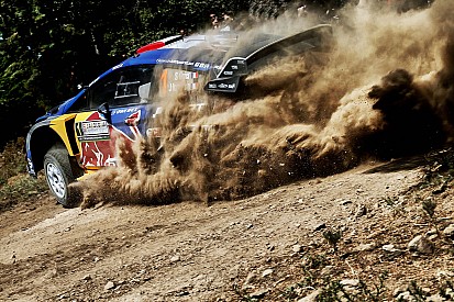 Ogier escapes injury after hitting tree in Finland test shunt