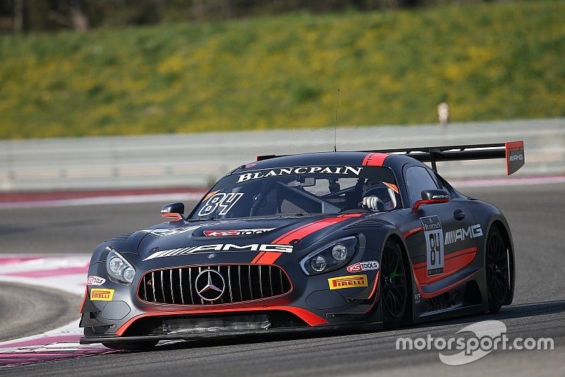 #84 Mercedes-AMG Team HTP Motorsport, Mercedes-AMG GT3: Maximilian Buhk, Dominik Baumann, Frank Perera, Fabian Schiller, Jimmy Eriksson