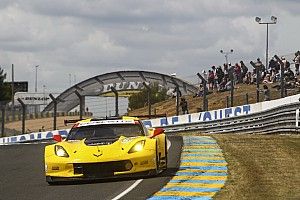Corvette pegged back after topping Le Mans test