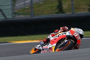 Márquez vuela en el tercer ensayo libre en Sachsenring