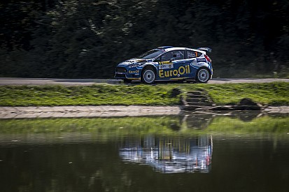 Zlín, PS12: Kopecký vola, Pech è fuori, Kostka sul podio