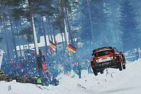 Ostberg se queda a un metro de igualar el salto más largo del WRC