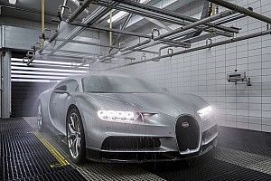 La Bugatti Chiron côté coulisses