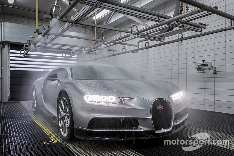 La Bugatti Chiron côté coulisses