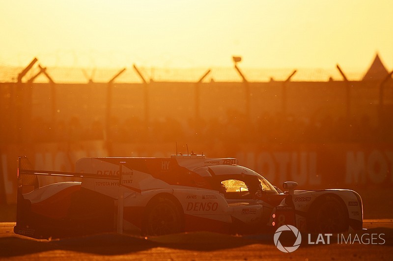 H+8 - Les espoirs de la Toyota #8 partent en fumée