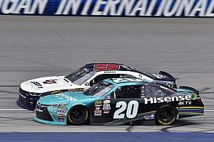 Denny Hamlin's Xfinity win at Michigan ruled 'encumbered'