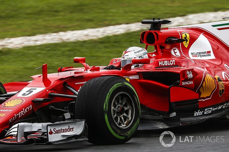 F1マレーシアGP FP2速報:ベッテルが首位も赤旗終了。アロンソ5番手