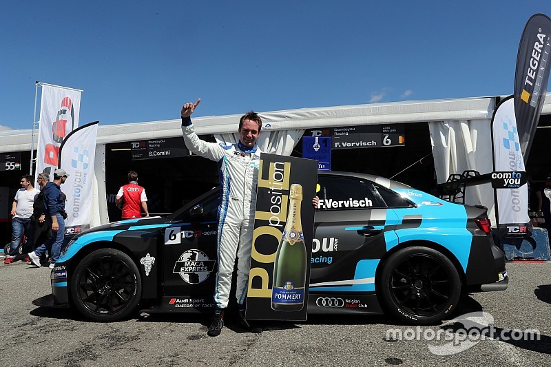 Qualifying at Monza: Frédéric Vervisch took his maiden pole