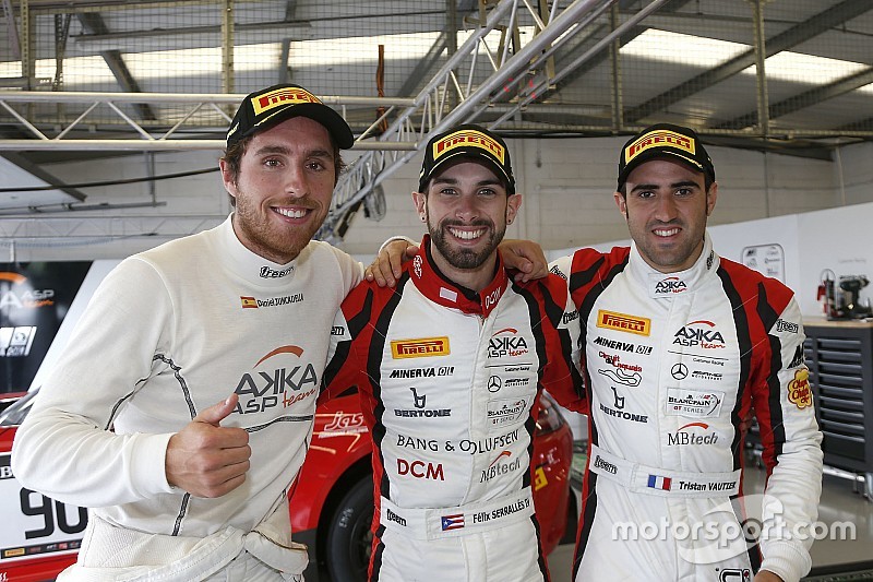 Juncadella scores Silverstone pole for AKKA ASP Mercedes