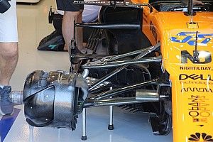 McLaren volvió a probar el concepto de suspensión de Mercedes