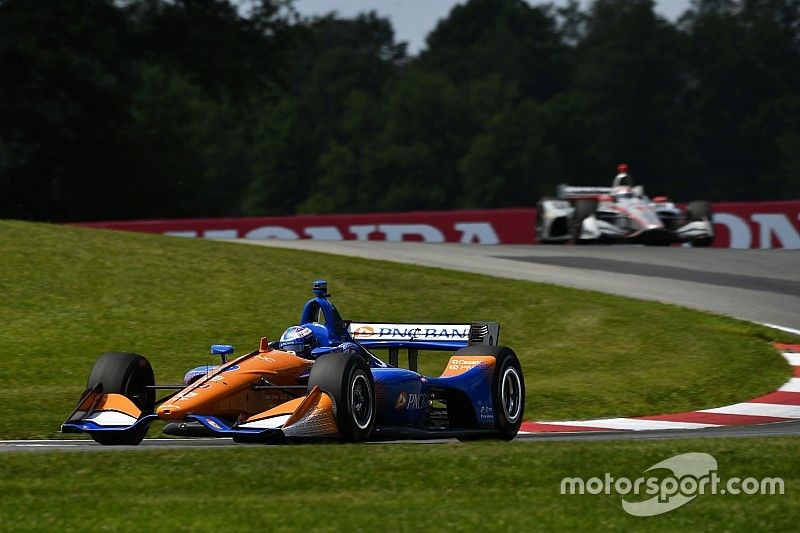 Dixon arranca adelante en Mid-Ohio