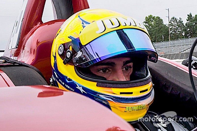 VeeKay tops aborted second IndyCar test session