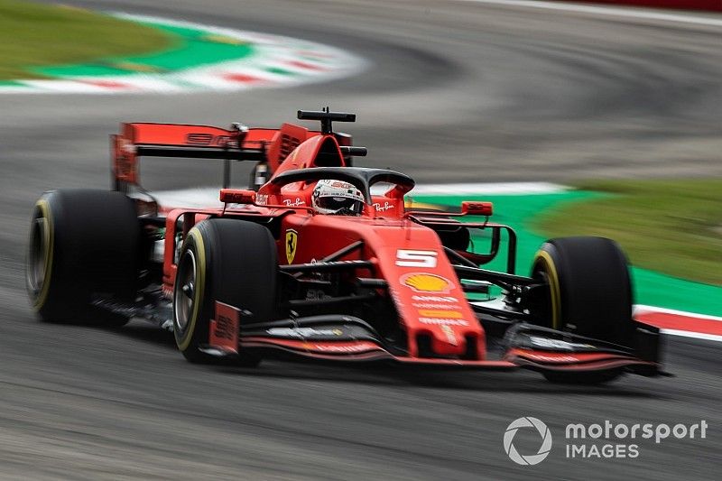 F1イタリアFP3:ベッテルがトップタイム。レッドブルのフェルスタッペンが2番手で肉薄