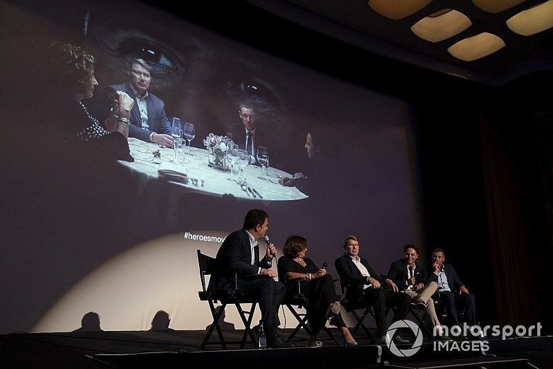 James Allen, Motorsport Network President, Michèle Mouton, Mika Hakkinen, Felipe Massa, Tom Kristensen