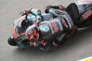 Quartararo sufre una subluxación en el hombro izquierdo