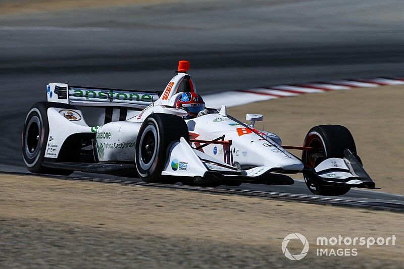 Colton Herta le roba la pole a los aspirantes al título