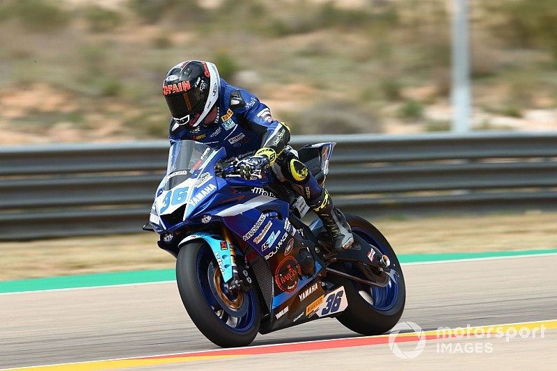 Supersport, Aragon: prima Superpole per Gradinger