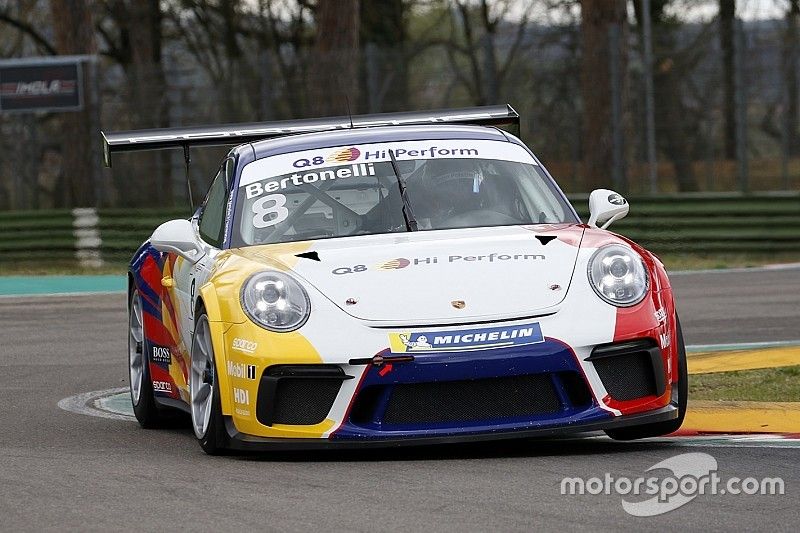 Carrera Cup Italia, test a Imola: Bertonelli tira il gruppo su Iaquinta e Mosca