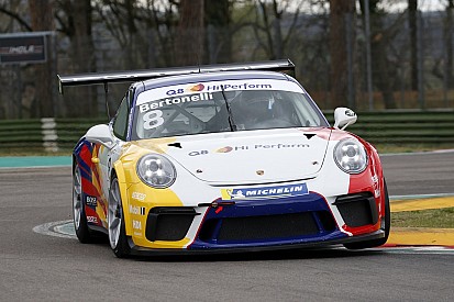 Carrera Cup Italia, test a Imola: Bertonelli tira il gruppo su Iaquinta e Mosca