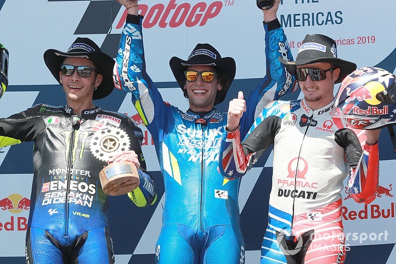 Турнірна таблиця MotoGP після Гран Прі Америк