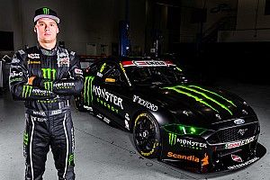 Covers come off Waters' Monster-sponsored Mustang