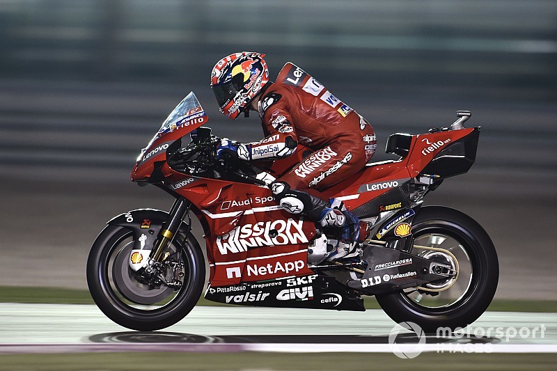 Dovizisioso positief verrast met plek op eerste startrij in Qatar