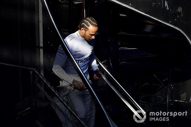 Lewis Hamilton, Mercedes AMG F1. 