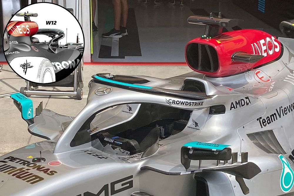 Las viejas y nuevas ideas que Mercedes lleva en el GP de Hungría