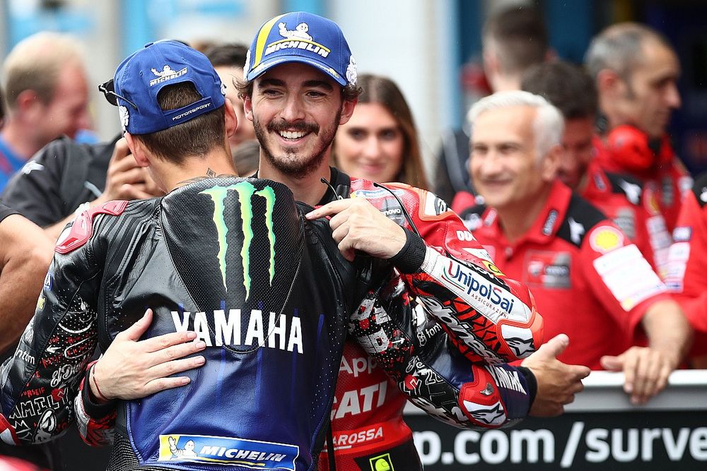 Qualifs - Bagnaia bat le record de la piste, Quartararo dans sa roue