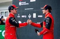 Leclerc and Sainz take on unique driving challenge at the Shell Beach House