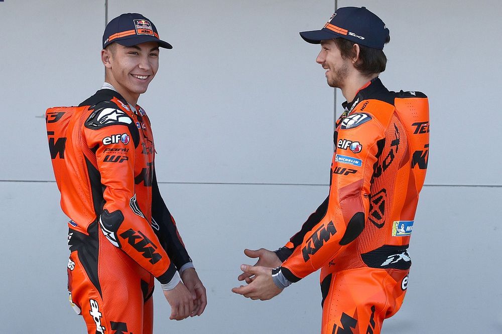 Raul Fernandez, KTM Tech, Remy Gardner, KTM Tech3