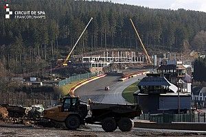 Fotos: así van las obras de Spa-Francorchamps en Eau Rouge