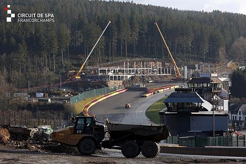 Fotos: así van los avances en Spa-Francorchamps en 2022