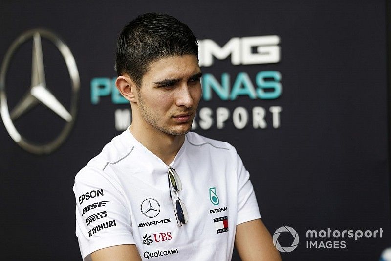 Esteban Ocon, Mercedes reserve driver