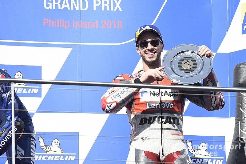 50. MotoGP-Podium bei Australien-"Test": Dovizioso überrascht sich selbst