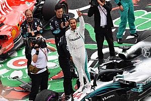 Lado a lado: os cinco títulos de Hamilton em números