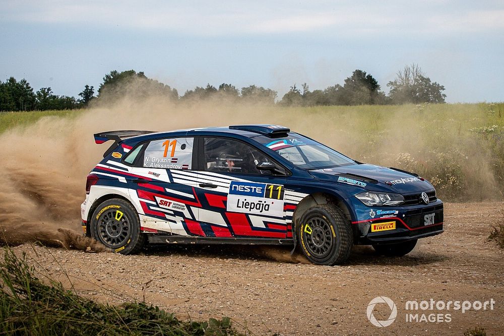 ERC: Gryazin domina la Tappa 1 del Rally Liepaja