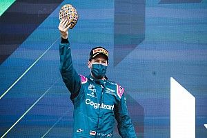 Vettel offre à Aston Martin son premier podium