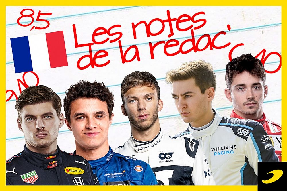 Les notes du Grand Prix de France 2021