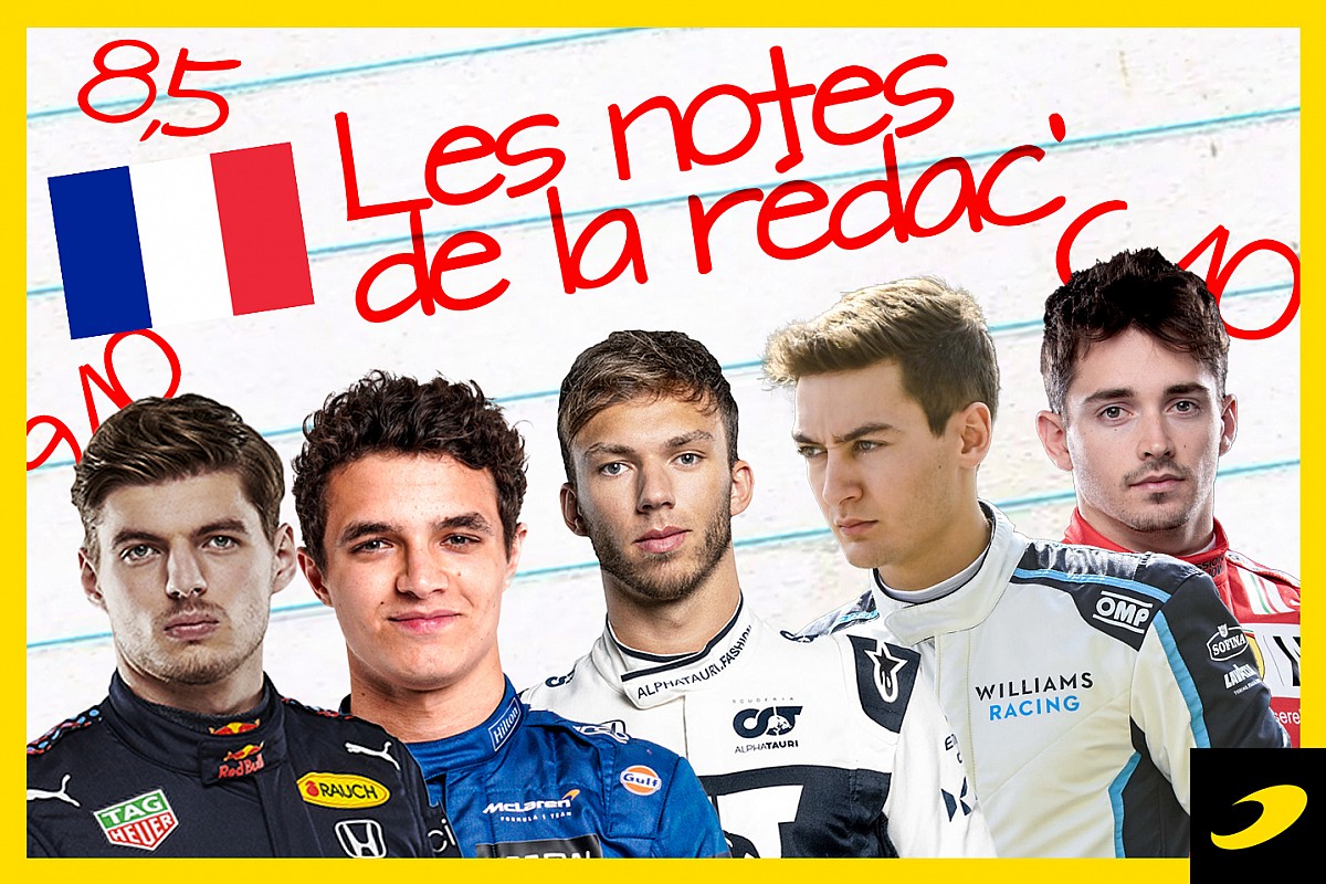 Les notes du Grand Prix de France 2021