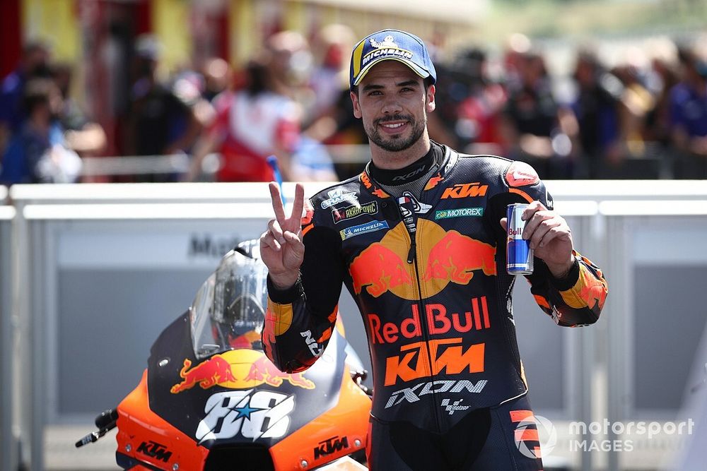 ミゲル・オリベイラ、イタリアGP2位に「KTMには表彰台が必要だった。凄く良い結果」