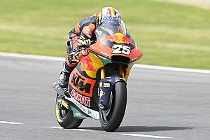 Moto2 Barselona 1. antrenman: Augosto Fernandez, takım arkadaşı Lowes'un önünde ilk sırada