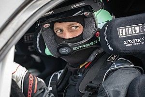 Prince William tests Extreme E car at Knockhill