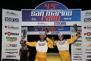Suzuki Rally Cup: Goldoni vince anche su terra al San Marino